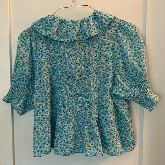 Doen Henri top in blue daisy fields - Picture 7 of 7